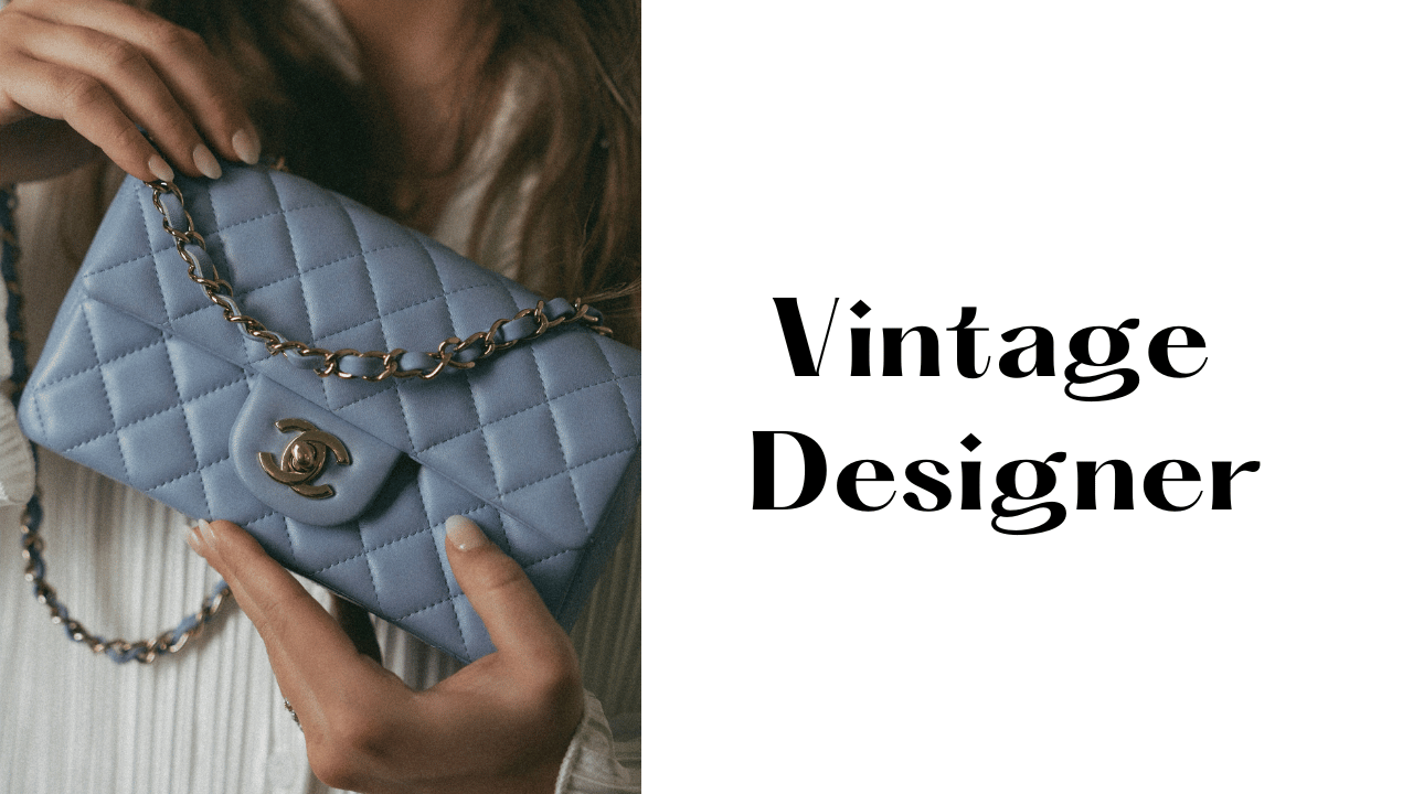 Image Showing Vintage Designer Fashion 