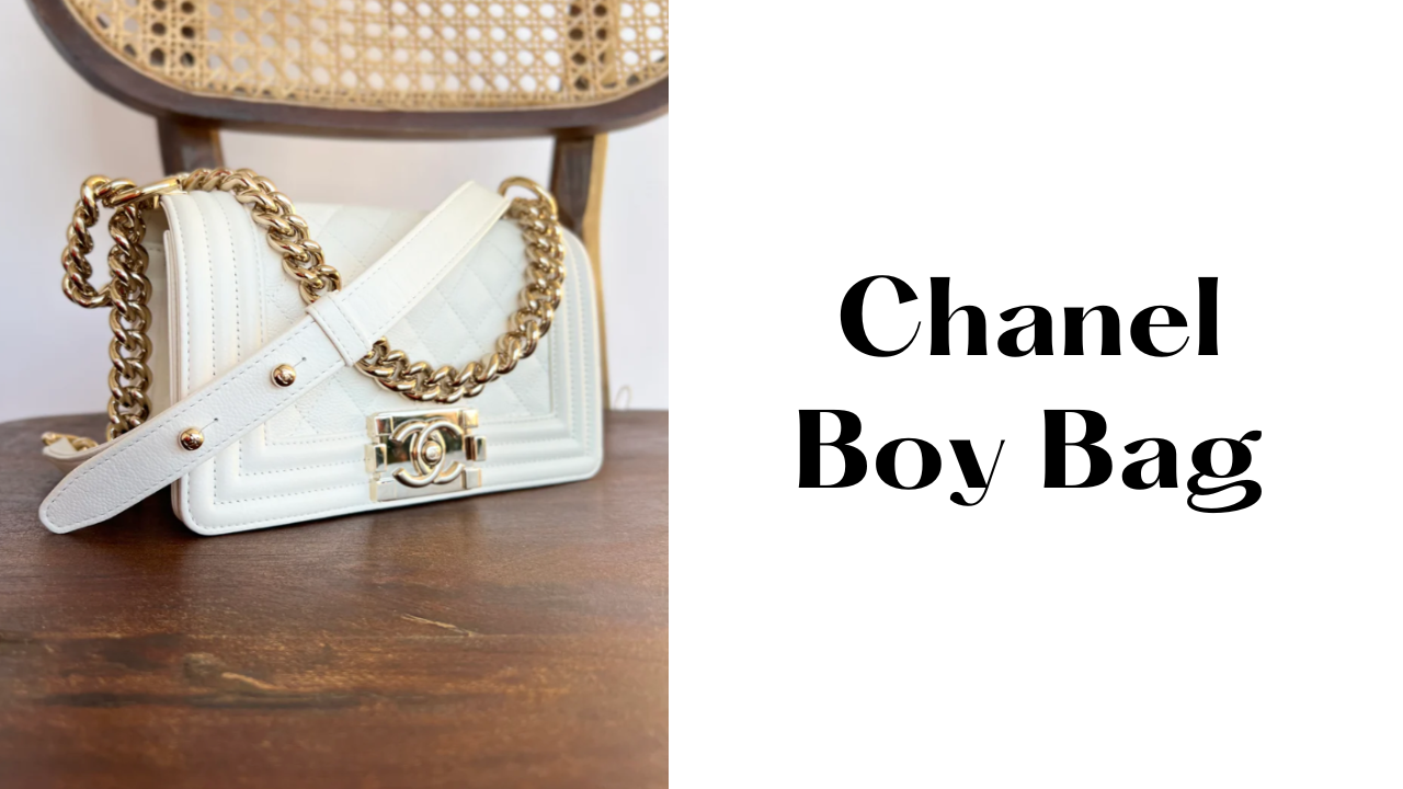 image of the Chanel Boy bag 