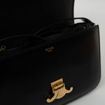 Celine Handbag Celine Triomph Black Shiny Calfskin Bag -Knockoff
