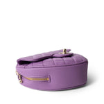 CHANEL 22S CC In Love Purple Lambskin Quilted Large Heart Bag -Knockoff
