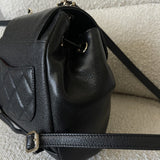 CHANEL Backpack 22B Black Caviar Backpack Small (Updated Size) LGHW -Knockoff
