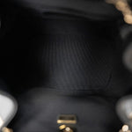 CHANEL Backpack Black 24P Duma Backpack Small Black Light Gold Hardware -Knockoff
