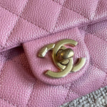 CHANEL Belt Bag 22S Dark Pink Caviar Quilted Belt Bag AGHW -Knockoff
