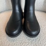 CHANEL Boots 22A Caoutchouk CC High Boots Black -Knockoff
