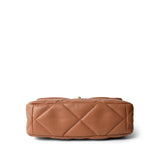 CHANEL Caramel 21P Caramel Quilted Large 19 Flap Mixed Hardware -Knockoff
