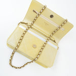 CHANEL Crossbody Yellow 23S Iridescent Yellow Lambskin Quilted Wallet On Chain (WOC) Light Gold Hardware -Knockoff
