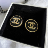 CHANEL Earrings Chanel CC Button Clip-on Earrings -Knockoff
