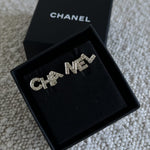 CHANEL Earrings Gold Cha-Nel Earrings -Knockoff
