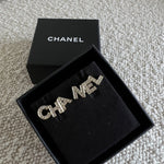 CHANEL Earrings Gold Cha-Nel Earrings -Knockoff
