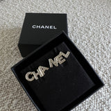 CHANEL Earrings Gold Cha-Nel Earrings -Knockoff
