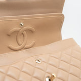 CHANEL Handbag 19B Dark Beige Caviar Quilted Classic Flap Medium LGHW -Knockoff
