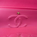 CHANEL Handbag 19C Pink Caviar Quilted Classic Flap Medium LGHW -Knockoff
