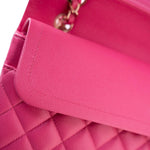 CHANEL Handbag 19C Pink Caviar Quilted Classic Flap Medium LGHW -Knockoff
