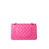 CHANEL Handbag 19C Pink Caviar Quilted Classic Flap Medium LGHW -Knockoff
