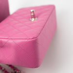 CHANEL Handbag 19C Pink Lambskin Quilted Mini Rectangular Flap SHW -Knockoff
