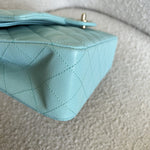 CHANEL Handbag 19C Tiffany Blue  Caviar Quilted Classic Flap Medium LGHW -Knockoff
