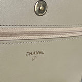 CHANEL Handbag 19K Beige and Black Houndstooth Tweed WOC -Knockoff
