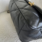 CHANEL Handbag 20C Black Lambskin Quilted 19 Flap Medium/Large Mixed Hardware -Knockoff
