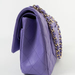 CHANEL Handbag 20S Purple Caviar Quilted Classic Flap Medium -Knockoff
