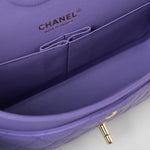 CHANEL Handbag 20S Purple Caviar Quilted Classic Flap Medium -Knockoff
