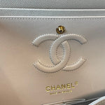 CHANEL Handbag 21A Grey Caviar Quilted Classic Flap Small LGHW -Knockoff
