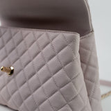 CHANEL Handbag 21A Lilac Coco Handle Medium (Old Small) LGHW -Knockoff
