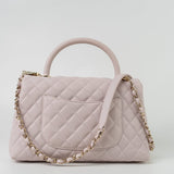 CHANEL Handbag 21A Lilac Coco Handle Medium (Old Small) LGHW -Knockoff
