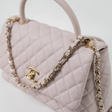 CHANEL Handbag 21A Lilac Coco Handle Medium (Old Small) LGHW -Knockoff
