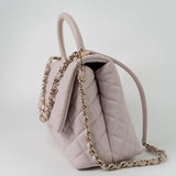 CHANEL Handbag 21A Lilac Coco Handle Medium (Old Small) LGHW -Knockoff
