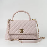 CHANEL Handbag 21A Lilac Coco Handle Medium (Old Small) LGHW -Knockoff
