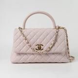 CHANEL Handbag 21A Lilac Coco Handle Medium (Old Small) LGHW -Knockoff
