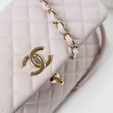 CHANEL Handbag 21A Lilac Coco Handle Medium (Old Small) LGHW -Knockoff
