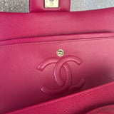 CHANEL Handbag 21A Pink Caviar Quilted Classic Flap Small -Knockoff
