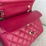 CHANEL Handbag 21A Pink Caviar Quilted Classic Flap Small -Knockoff
