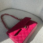 CHANEL Handbag 21A Pink Caviar Quilted Classic Flap Small -Knockoff
