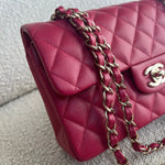 CHANEL Handbag 21A Pink Caviar Quilted Classic Flap Small -Knockoff
