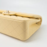 CHANEL Handbag 21C Yellow Lambskin Quilted Classic Flap Small Light Gold Hardware -Knockoff
