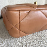 CHANEL Handbag 21K Chanel Caramel 19 Flap Small MHW -Knockoff
