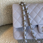 CHANEL Handbag 21K Lavender Caviar Quilted Classic Flap Medium SHW -Knockoff
