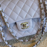 CHANEL Handbag 21K Lavender Caviar Quilted Classic Flap Medium SHW -Knockoff
