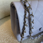 CHANEL Handbag 21K Lavender Caviar Quilted Classic Flap Medium SHW -Knockoff
