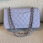 CHANEL Handbag 21K Lavender Caviar Quilted Classic Flap Medium SHW -Knockoff
