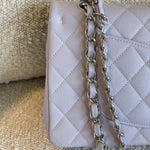 CHANEL Handbag 21K Lavender Caviar Quilted Classic Flap Medium SHW -Knockoff
