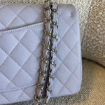 CHANEL Handbag 21K Lavender Caviar Quilted Classic Flap Medium SHW -Knockoff
