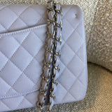 CHANEL Handbag 21K Lavender Caviar Quilted Classic Flap Medium SHW -Knockoff
