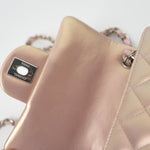 CHANEL Handbag 21K Mini Pink Iridescent Square Lambskin Quilted Classic Flap SHW -Knockoff
