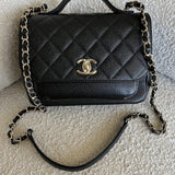 CHANEL Handbag 21P Black Caviar Quilted Medium Business Affinity LGHW -Knockoff
