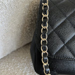 CHANEL Handbag 21P Black Caviar Quilted Medium Business Affinity LGHW -Knockoff
