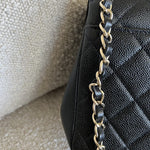 CHANEL Handbag 21P Black Caviar Quilted Medium Business Affinity LGHW -Knockoff
