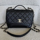 CHANEL Handbag 21P Black Caviar Quilted Medium Business Affinity LGHW -Knockoff
